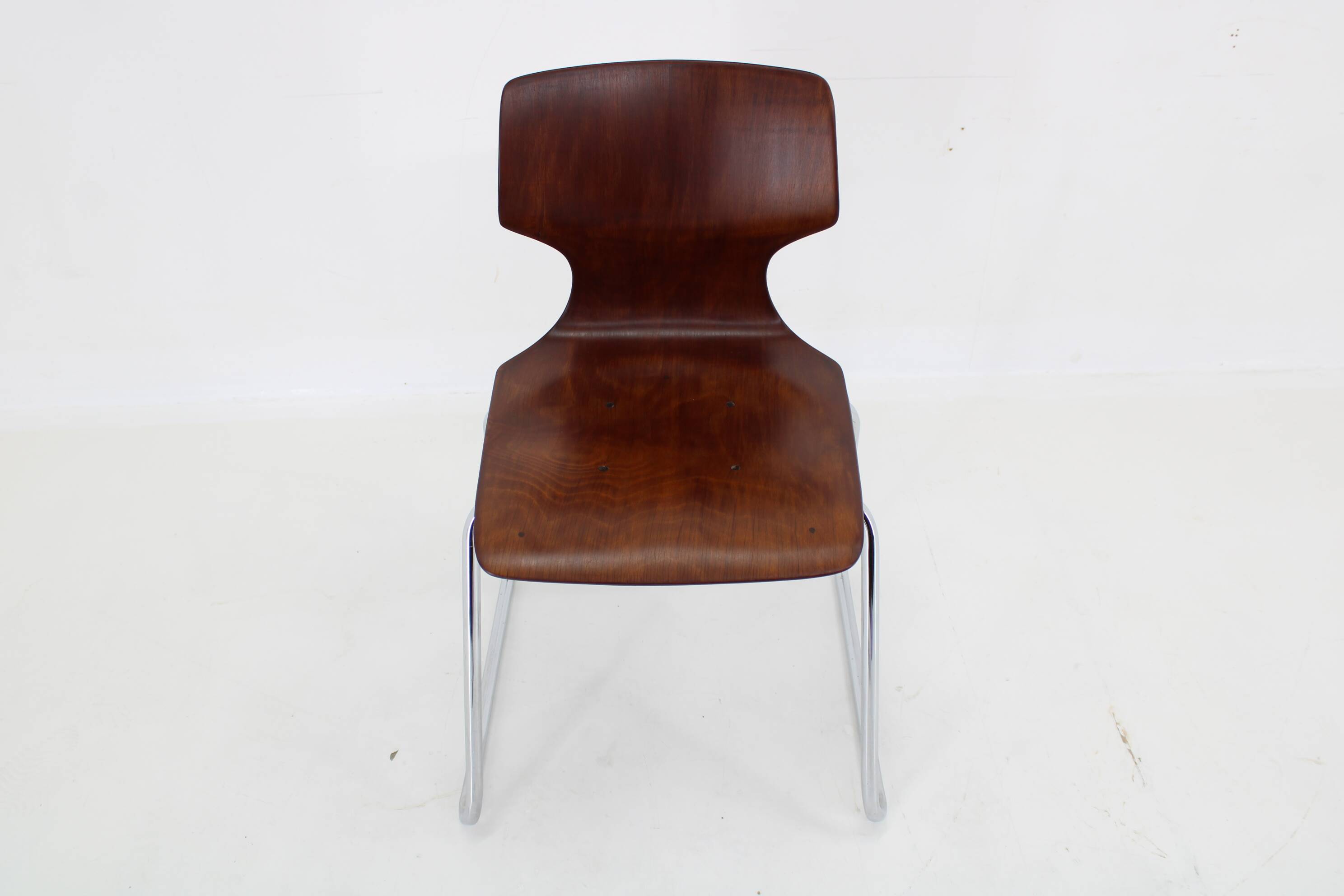 1970s Elmar Flototto Dining or Side Chair, Germany -40 Pieces Available