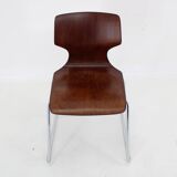 1970s Elmar Flototto Dining or Side Chair, Germany -40 Pieces Available