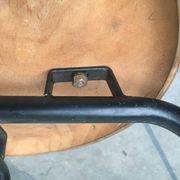 Tabouret danois du milieu du siècle par MH Stalmöbler
