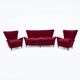 Gio Ponti Art Dèco Italian Sofa from Hotel Bristol Merano, 1950s