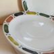 Six assiettes à dessert en porcelaine Anglaise DUDSON BROTHERS 70'