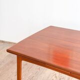 Table à manger danoise Mid-Century Modern en teck, Danemark, années 1960