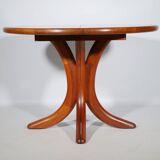 Danish Design Solid Teak Dining Table by Arrebo Möbler, 1960s