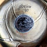 Rare Joska vase, Art Nouveau style, iridescent blown glass, Germany 1990