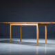 Extendable teak dinner table, 1960