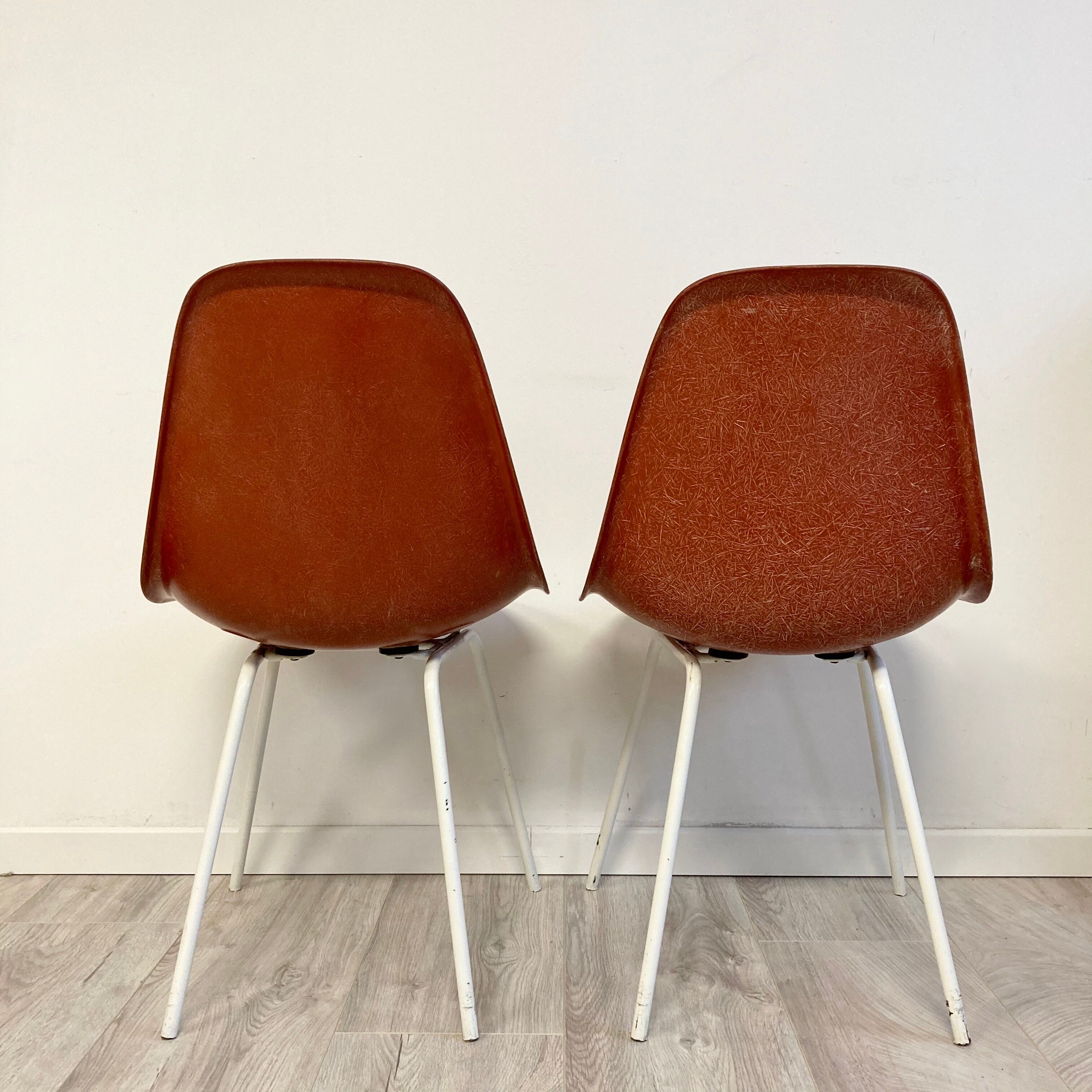 Pair of chairs by Charles & Ray Eames