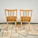 Set of 2 Dining Chairs, 1960s, Czechoslovakia