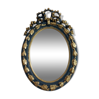 Oval mirror Louis XVI style
