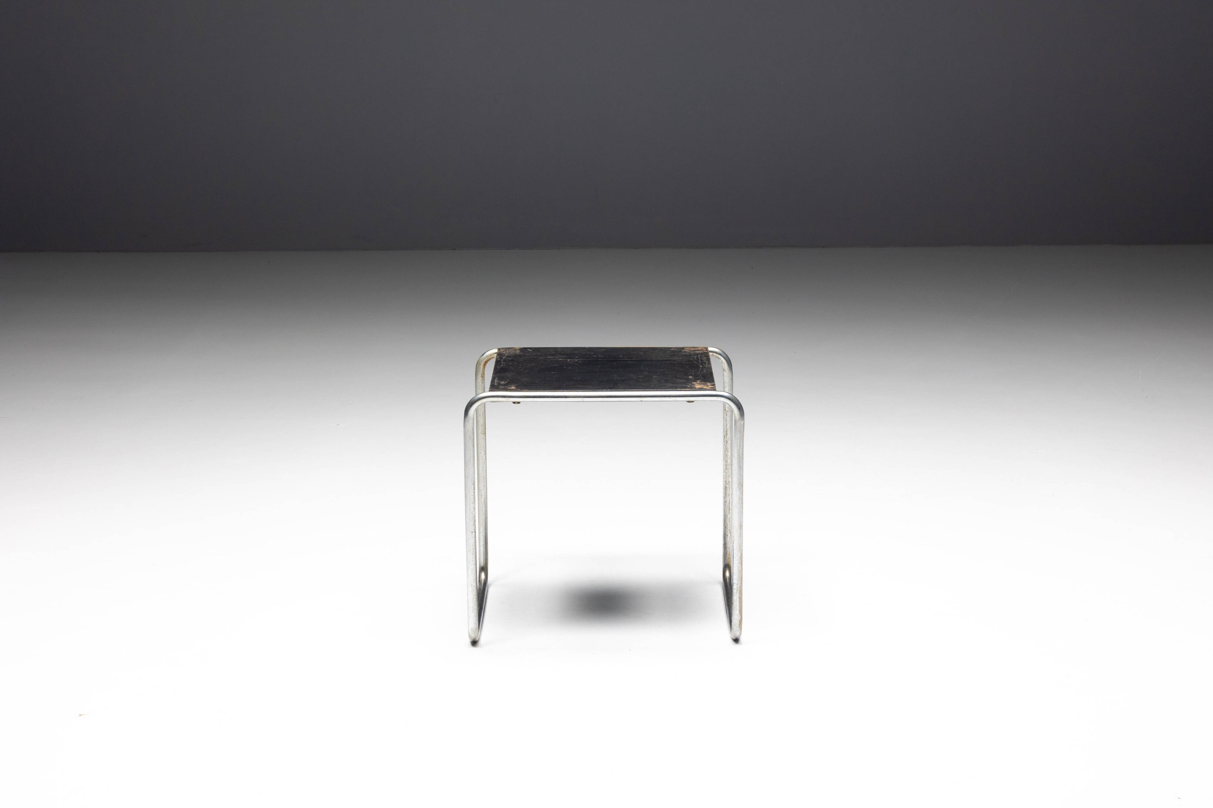 First Edition Side Tables by Marcel Breuer for Thonet, Germany, 1930s