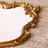 Golden mirror arabesque vintage baroque style