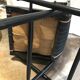 Colonial-style folding armchair