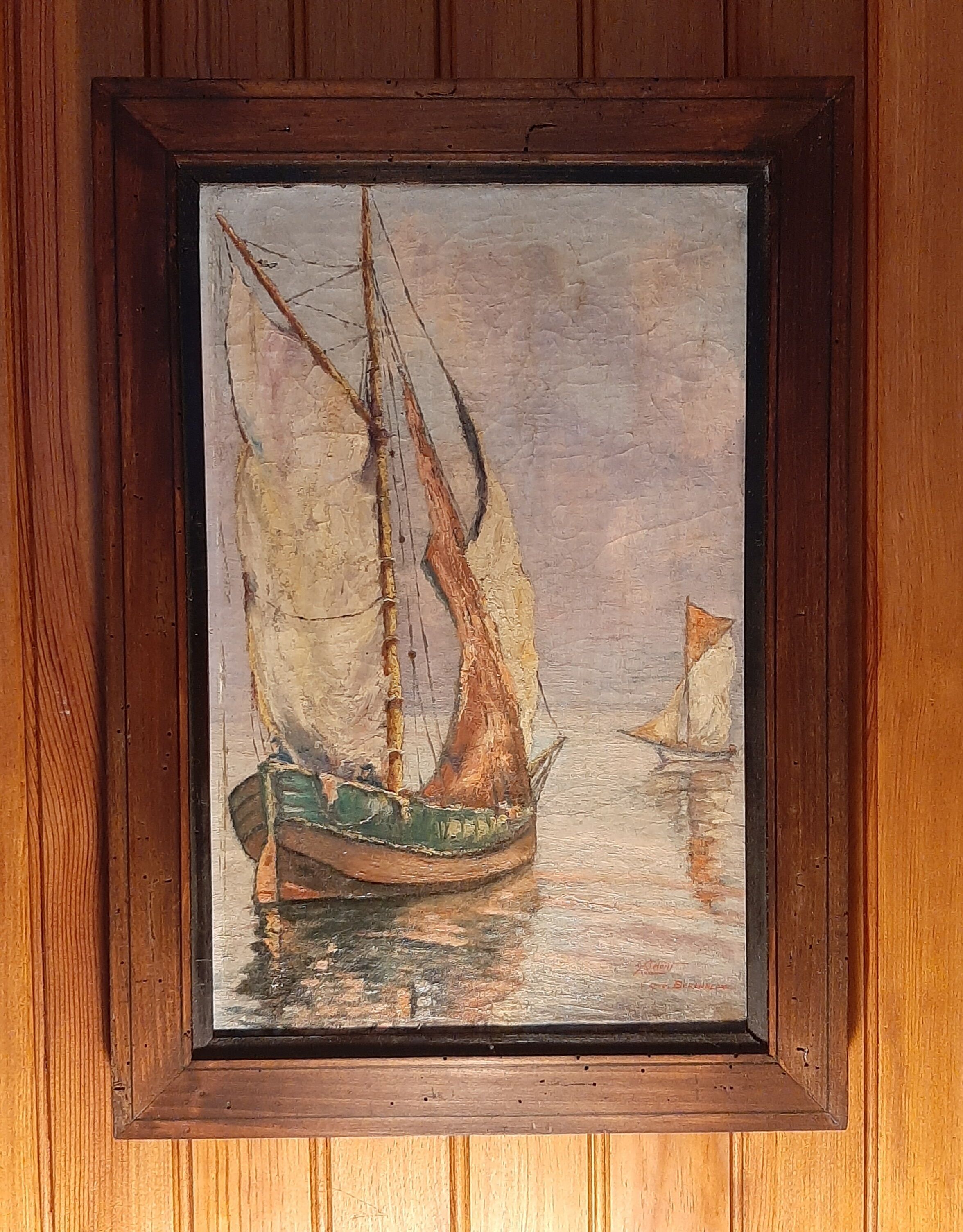 Painting signed Charles Betout
