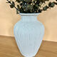 Vase de seconde main upcyclé