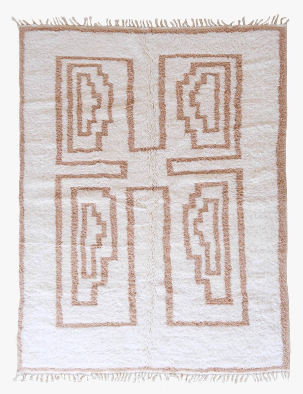 Modern Moroccan Rug - 343 x 254 cm