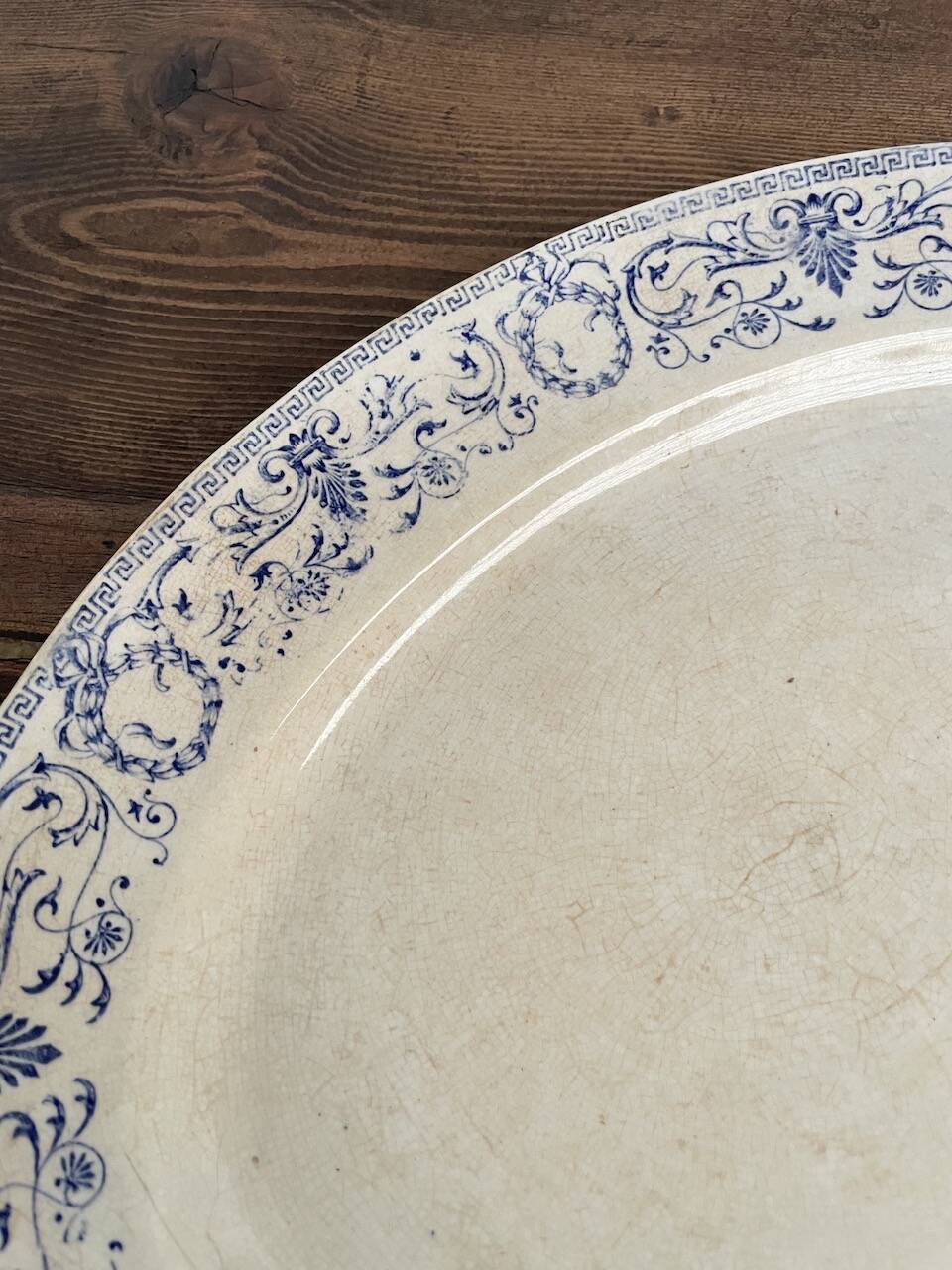 Set of 23 pieces of Marie Louise ironstone service