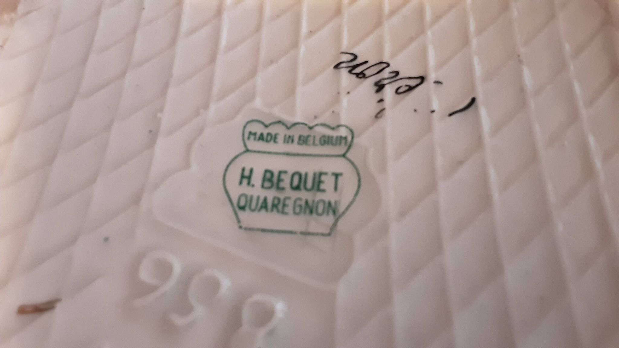 Vase Hubert Becquet Quaregnon