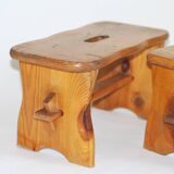 Pair of low stools