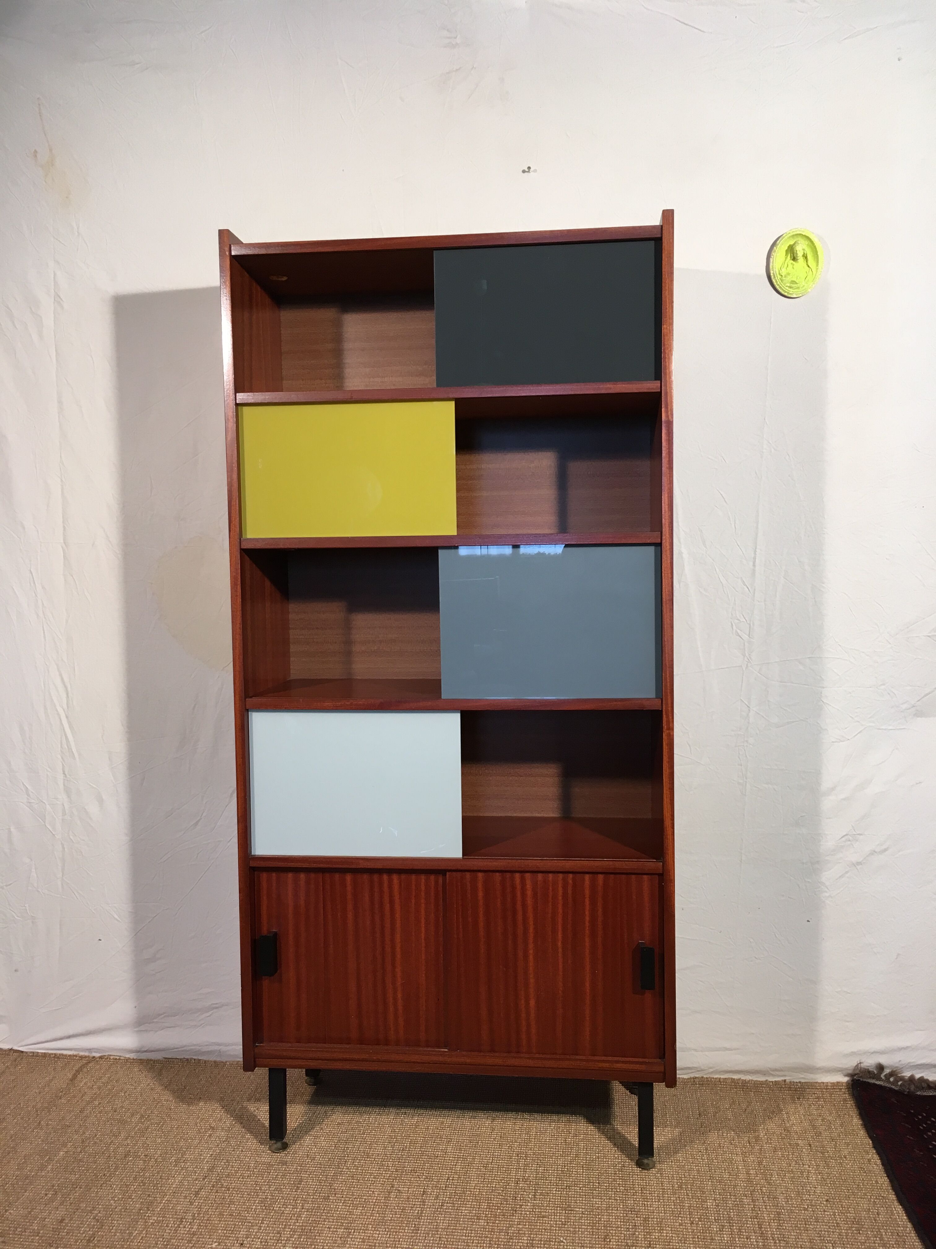 Colorful 1960's library