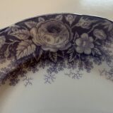 Assiettes dessert Sarreguemines modèle Jardinière XIXEME