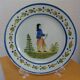 HB Quimper plate