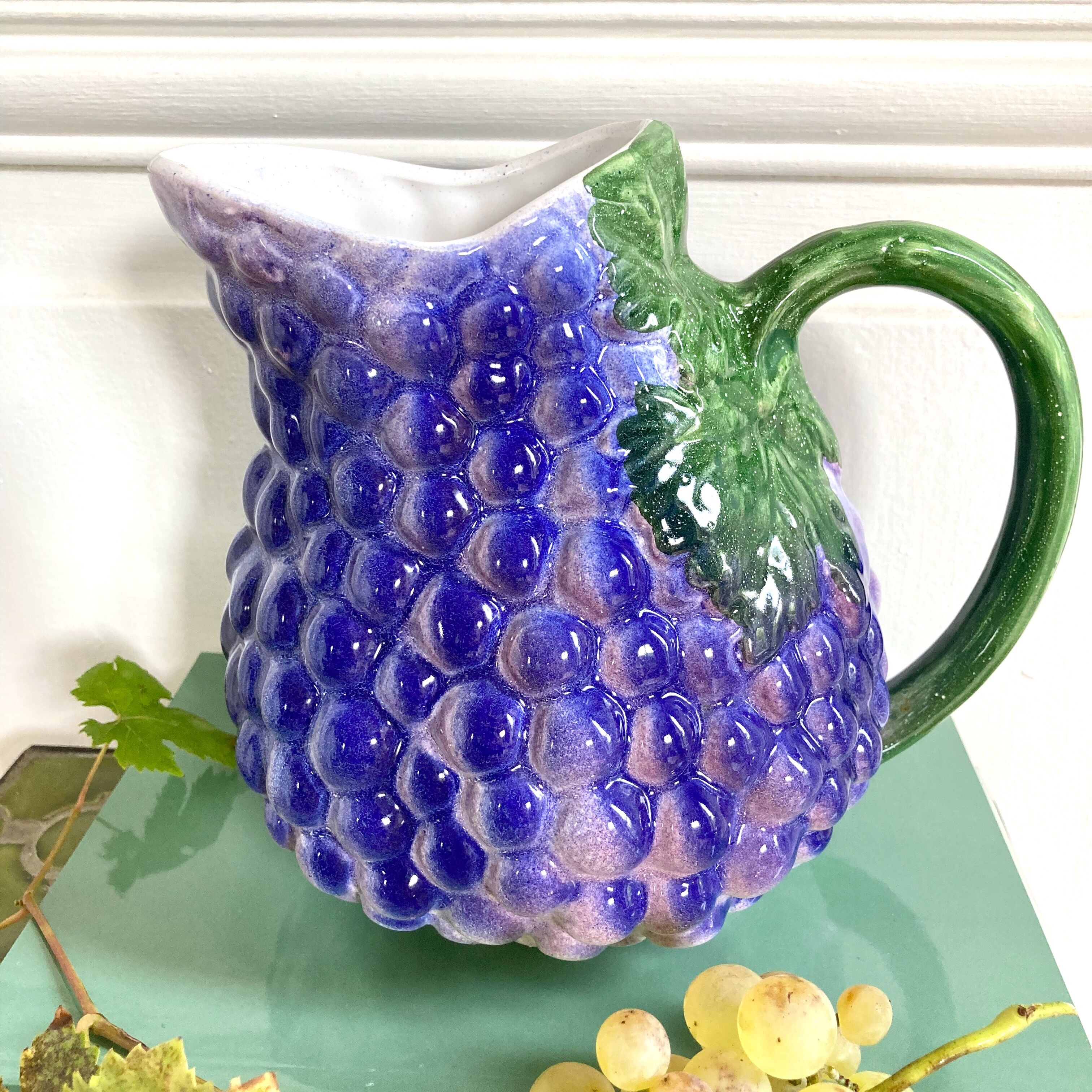 Pitcher grape slurry
