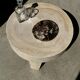 Dish in petrified wood