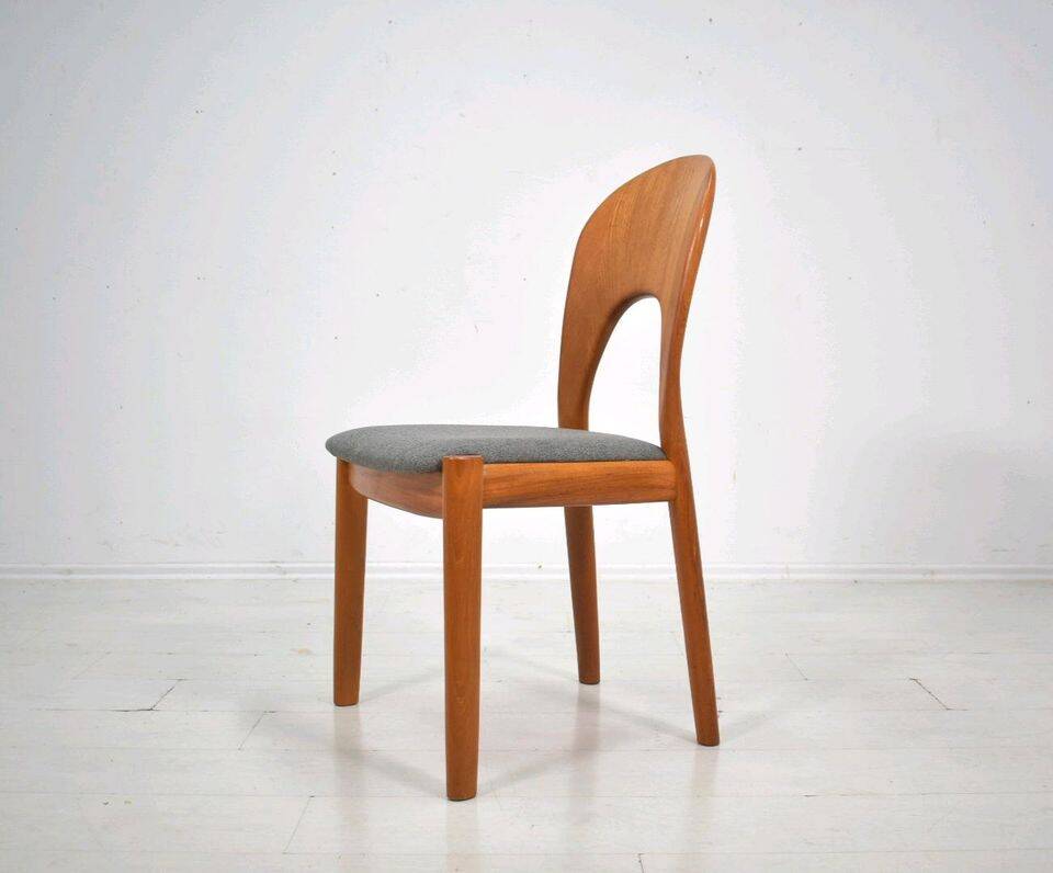 Ensemble 6 chaises danoises de Niels Koefoed