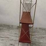 3 vintage Scandinavian standing shelves