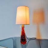 Sommerso lamp by PIETRO TOSO for Seguso, Murano, Italy, 1970
