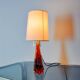 Sommerso lamp by PIETRO TOSO for Seguso, Murano, Italy, 1970