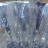 Champagne cellar in blue crystal from Lorraine