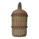 Ancient pilgrim's gourd in rattan lourdes