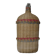 Ancient pilgrim's gourd in rattan lourdes