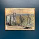 Original Swedish Oil on Canvas – “Abstract Landscape” by S. Hamlet – Dated 1960 – Vintage and Framed – 66 × 48 cm (26" × 18.9")