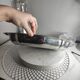 Stainless steel vegetable tray