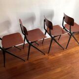 Set of 4 design chairs 60s Marko Spintoel by Kooistra