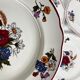 Set of 6 flat plates "Agreste", Sarreguemines, late 20th century, Pyroblan