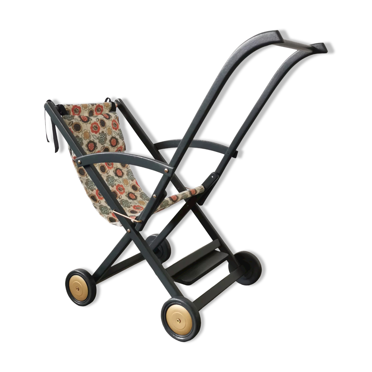 Stroller wood doll
