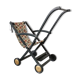 Poussette bois poupée