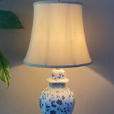 Porcelain living lamp nineteenth handmade decorations, double lighting