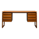 Mid-Century Teak Freestanding Desk from GV Møbler, 1970s