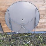 Green vintage folding garden table