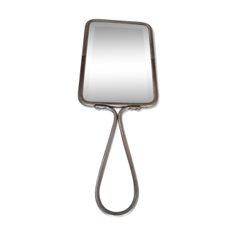 Beveled hand mirror 26x10cm