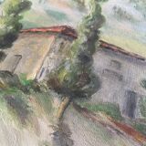 Mountain landscape painting