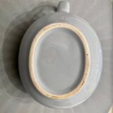 Grey earthenware cream pot