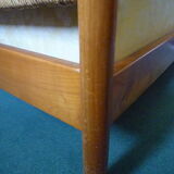 Brutalist design bed Charlotte Perriand style