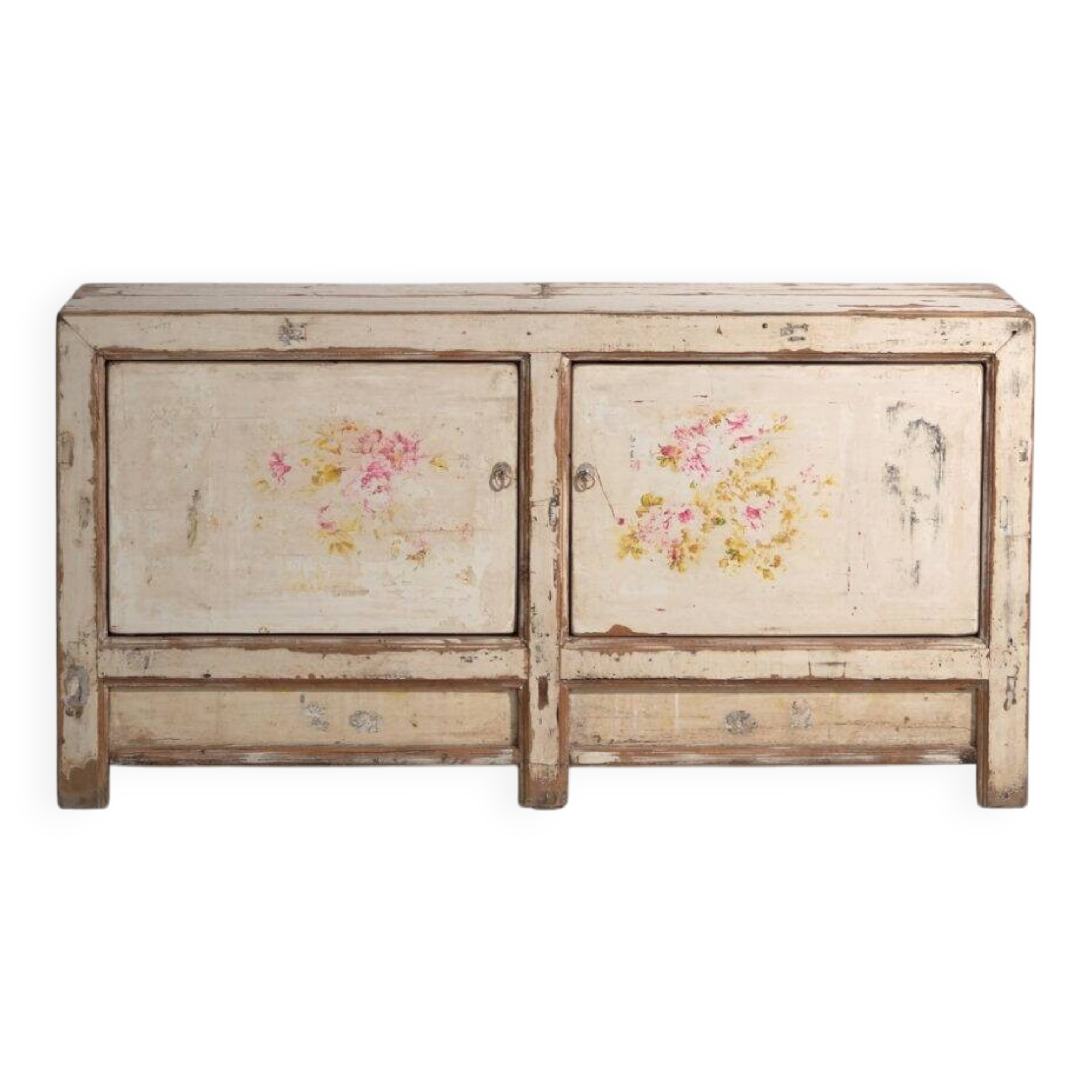Antique buffet painted in pine wood – China, circa 1930