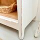 Large antique school wardrobe/bookshelf in solid pine – 1950