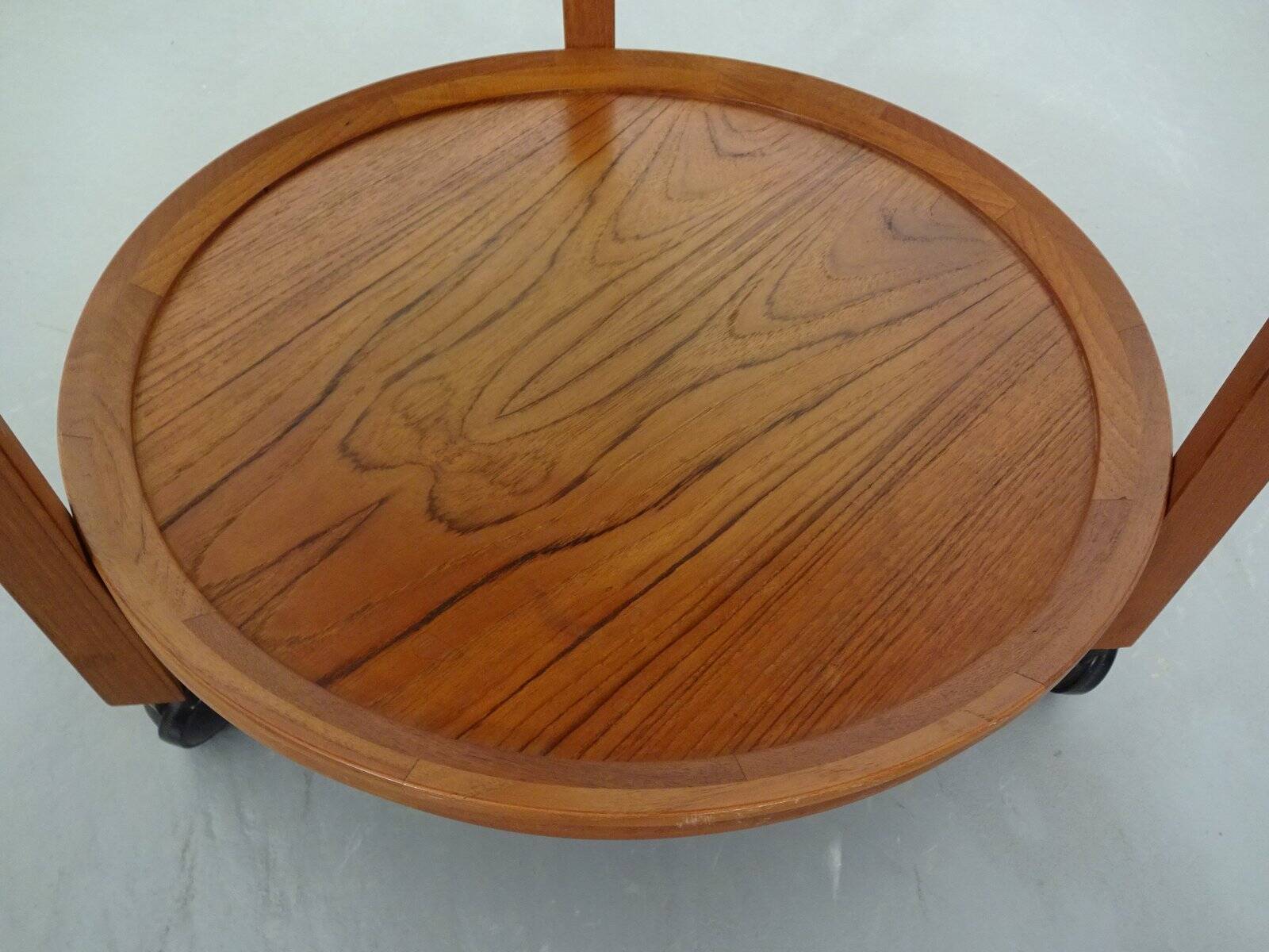 Teak Serving Trolley from Sika Møbler, 1960s