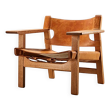 Borge Mogensen Spanish Chair for Fredericia Denmark 1958